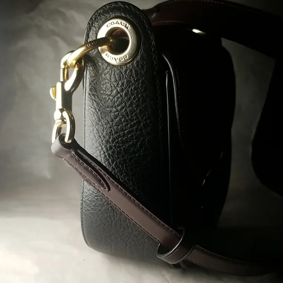 Coach Red and Brown Crossbody Bag - Picture 7 of 13